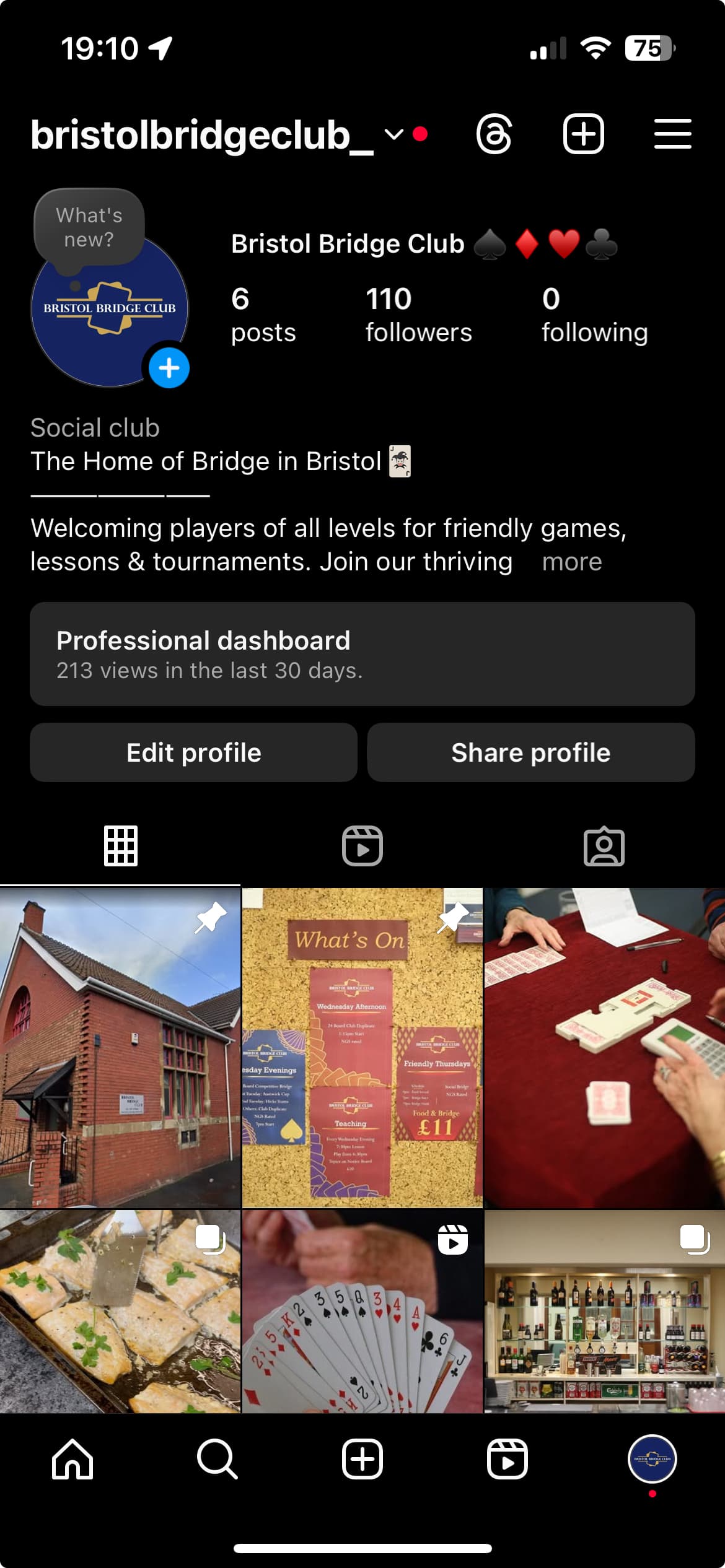 Instagram Layout